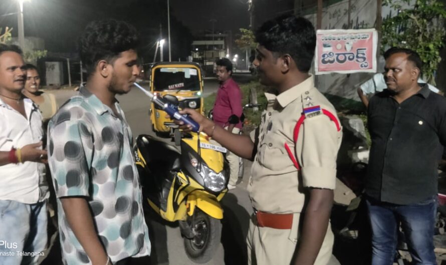 DRUNK AND DRIVE : మద్యం తాగి వాహనం నడిపితే చర్యలు తప్పవు