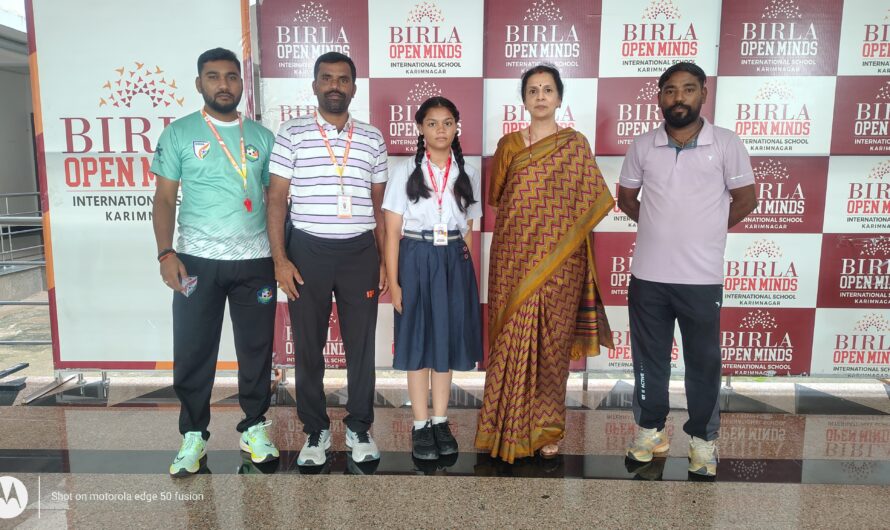 Birla School:రాష్ట్ర స్థాయి ఫుట్ బాల్ పోటీలకు బిర్లా విద్యార్థి ఎంపిక