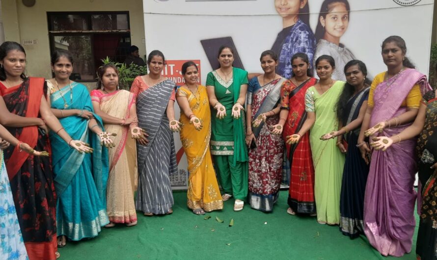 Gorintaku Festival: వింధ్యావ్యాలీ పాఠశాలలో గోరింటాకు సంబరాలు
