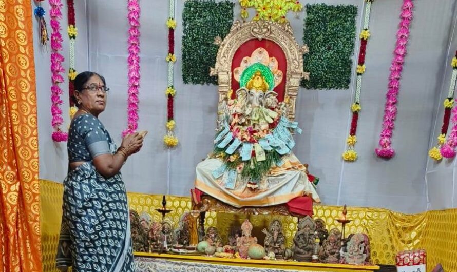 NAVRATRI CELEBRATIONS : గణేషుడికి తీరొక్క ప్రసాదాలు