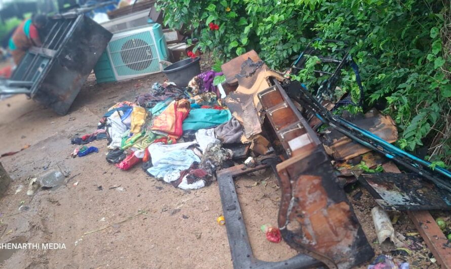 SHORT CIRCUIT : షార్ట్ సర్క్యూట్ తో గుడిసె దగ్ధం