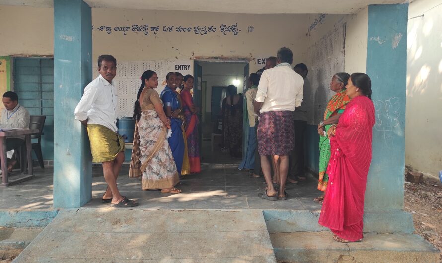 G.P. POLLING : కొనసాగుతున్న మూడవ విడత పోలింగ్