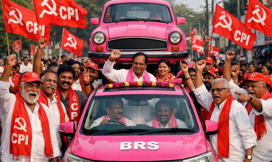 BRS-CPI Alliance: కారు వైపు కామ్రేడ్ల అడుగులు..