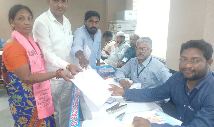 MUNICIPAL ELECTIONS : పోటాపోటీగా నామినేషన్లు…