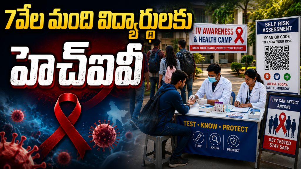 7 వేల మంది విద్యార్థులకు హెచ్‌ఐవీ..