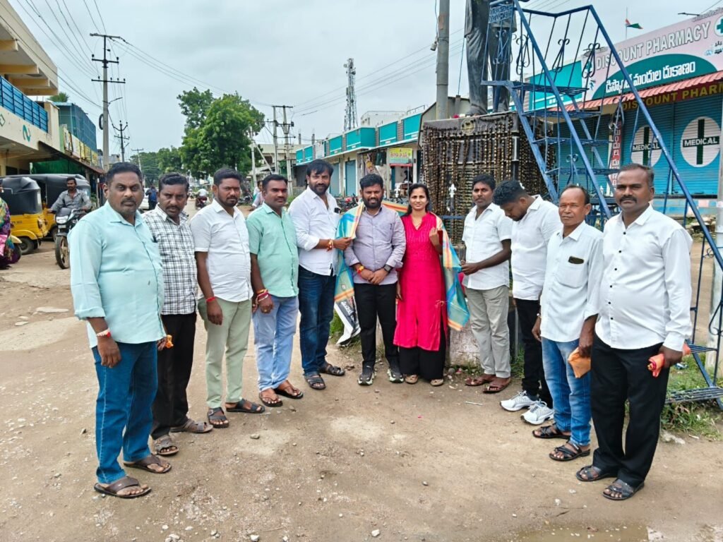 ఉపసర్పంచుల ఫోరం రాష్ట్ర అధ్యక్షుడికి ఘన స్వాగతం