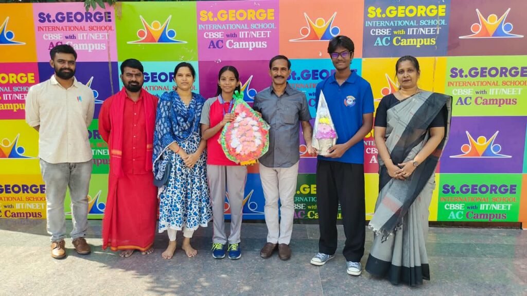 రాష్ట్రస్థాయి బాస్కెట్‌ బాల్ ఛాంపియన్‌ షిప్‌ పోటీలకు ‘సెయింట్​ జార్జ్’