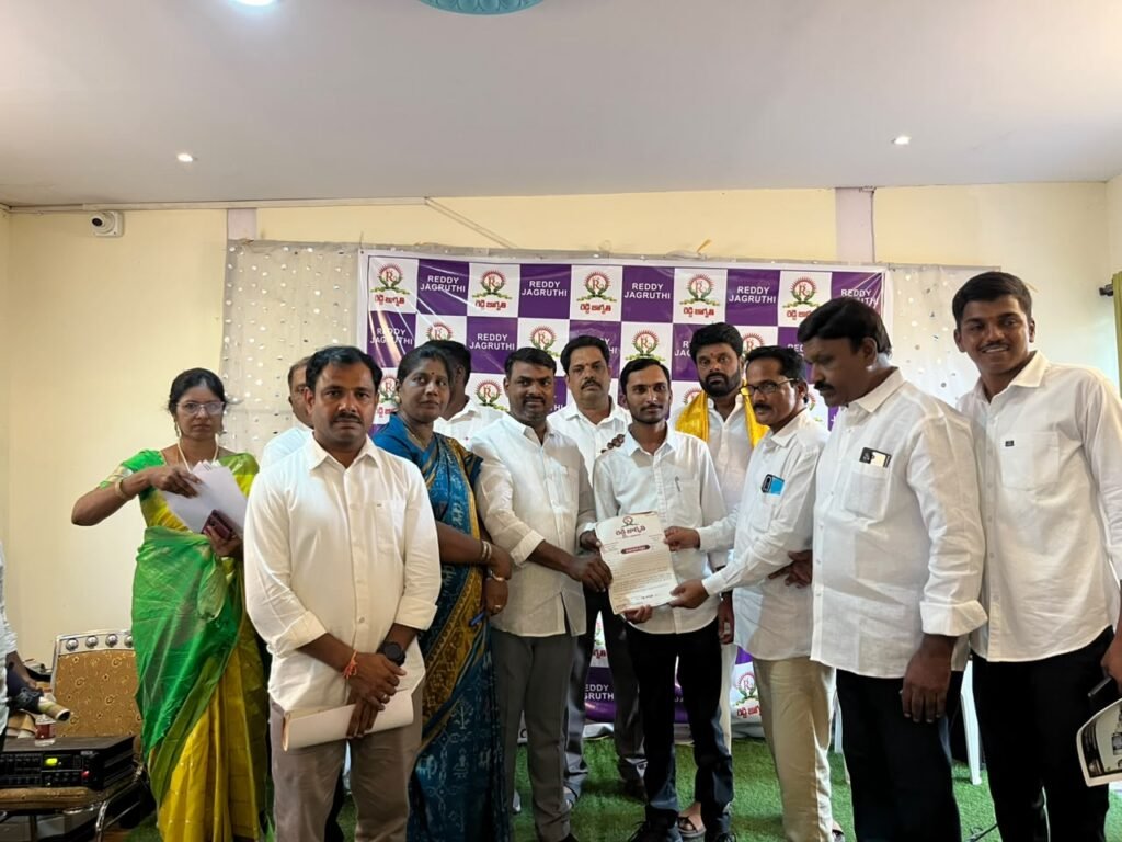 రెడ్డి జాగృతి రాష్ట్ర యూత్ వైస్ ప్రెసిడెంట్‌గా సాయిప్రసాద్ రెడ్డి