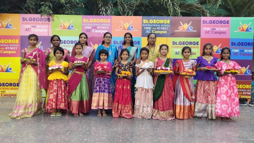 ‘సెయింట్ జార్జ్‌-’లో బతుకమ్మ వేడుకలు