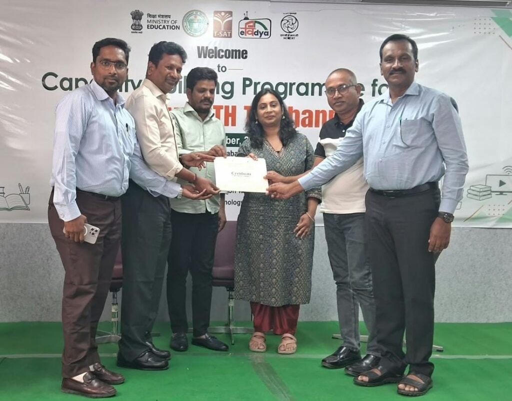 పీఎం ఈ-విద్య ఛానల్​ కంటెంట్​ కు ముగ్గురు ఉపాధ్యాయుల ఎంపిక