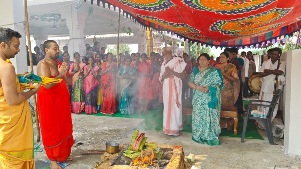 శివాలయంలో చండీయాగం