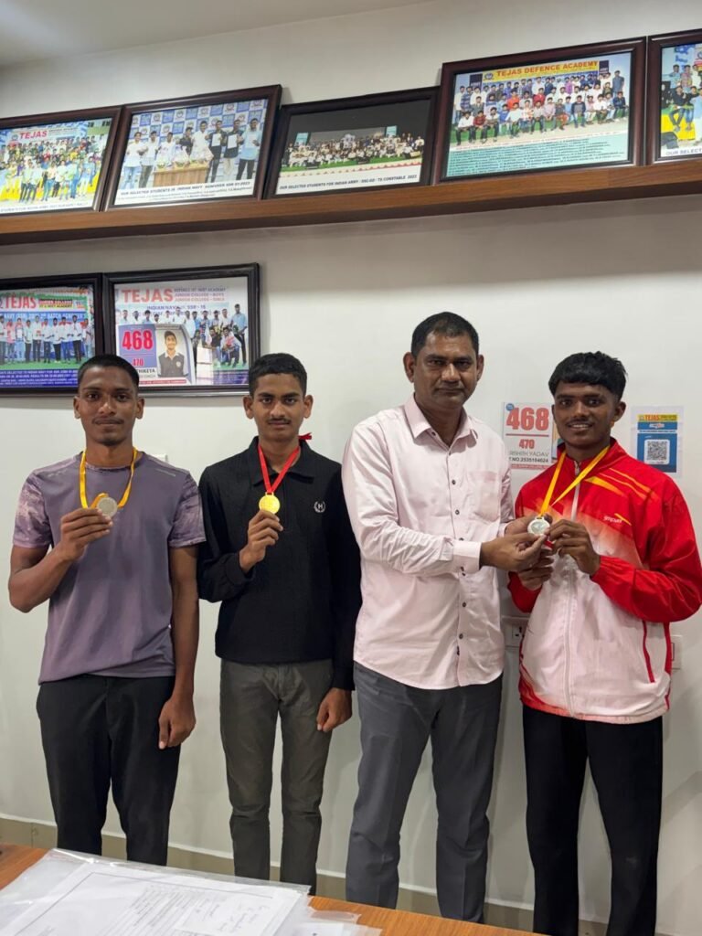 ఎస్జీఎఫ్ అండర్-19 క్రీడా పోటీల్లో తేజస్ విద్యార్థుల ప్రతిభ